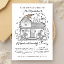 Search for autumn housewarming invitations Open house