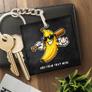 Search for funny bananas key rings Fruit