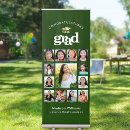 Search for green graduation banners Photo collage