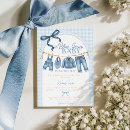 Search for blue jean baby shower invitations Trendy modern 2026