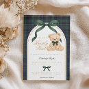 Search for polo invitations Preppy equestrian gingham pattern