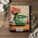 Search for vintage telephone notebooks Flowers