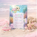 Search for cute turtle invitations Beach