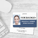 Search for job id badges Blue