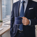 Search for navy blue and white mugs Modern