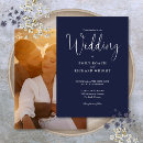 Search for navy wedding invitations Classic