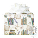 Search for book lovers wrapping paper Bookworm