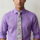 Search for watercolor floral ties Purple