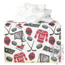 Search for hockey wrapping paper Player