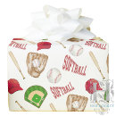 Search for softball wrapping paper Kids