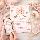 Search for ocean animals baby shower invitations Cute
