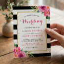 Search for fuchsia and gold wedding invitations Purple
