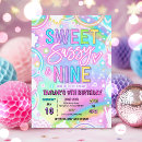 Search for nine birthday invitations 9th birthday party