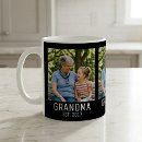 Search for grandma established mugs Fun modern saying