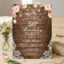 Search for lace birthday invitations Country