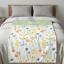Search for wildflower blankets Boho bohemian