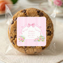 Search for pink stripe stickers Tea party