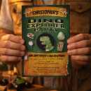Search for dino dig invitations Prehistoric