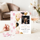 Search for pink and gold graduation invitations Modern minimalist