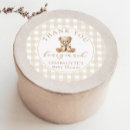 Search for gingham check stickers Teddy bear