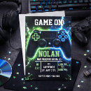 Search for player birthday invitations Gaming controller and joystick