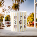 Search for yellow stripe mugs For him