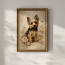Search for yorkshire terrier posters Floral