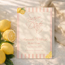 Search for bridal shower save the dates La dolce vita