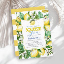 Search for lemon shower invitations Citrus