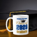 Search for royal blue and gold mugs College