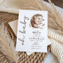 Search for hedgehog baby shower invitations Boho
