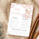 Search for girl baby shower games Bear