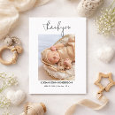Search for newborn postcards Baby shower thank you