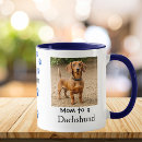 Search for dachshund photo mugs For her