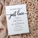 Search for nothing fancy wedding invitations Modern