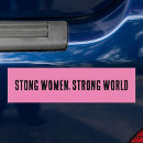 Search for strong bumper stickers Female empowerment