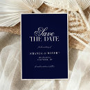 Search for navy blue save the dates Minimalist