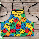 Search for primary colors aprons Colourful