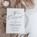 Search for we are engaged invitations Minimalist
