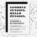 Search for funny retirement humour invitations Joke