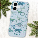 Search for cute dinosaur iphone cases Blue