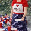 Search for fourth of july aprons Festive