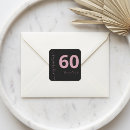 Search for fabulous stickers Sixtieth birthday