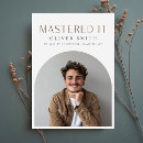 Search for masters degree graduation invitations Modern