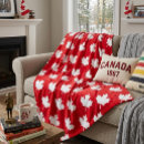 Search for canadian flag blankets Maple leaf