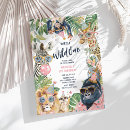 Search for shes a wild one birthday invitations For kids