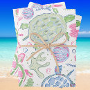 Search for watercolors wrapping paper For her
