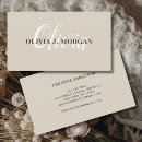 Search for script logo business cards Trendy