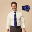 Search for blue background ties Floral pattern