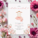 Search for tutu excited baby shower invitations Ballerina
